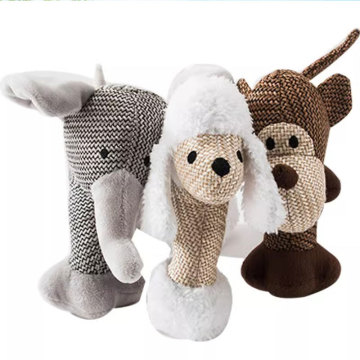 High Quality Safe Bite Chew Plush Fleece Cotton Soft Pet Toys for Dogs and Cats