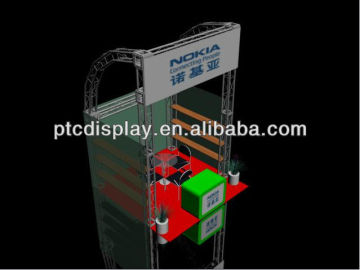 Aluminum truss booth, Exhibition booth