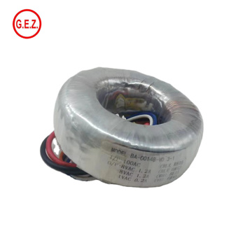 toroidal audio output transformer 120v 12v