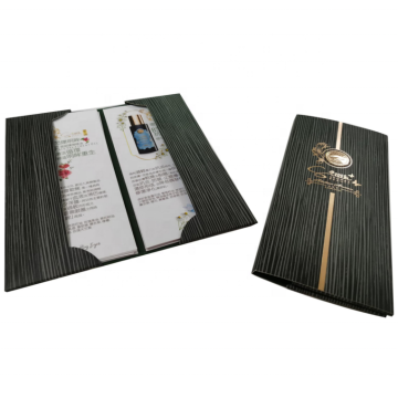 Nice texture gold foil Paper greeting soft card