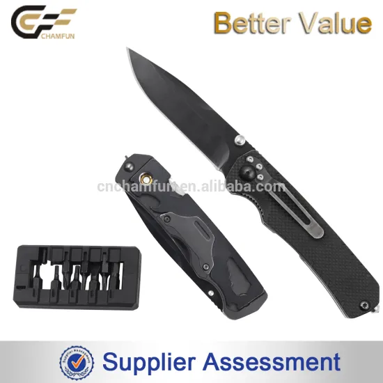 New Arrival Survival multi function Folding Knife with Glass breaker