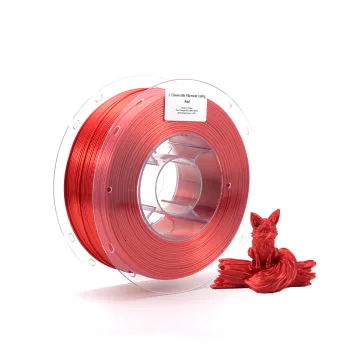 Nature3D Bulk Filament 3D Printer - Silk Red Glossy & Silky Safety Certified