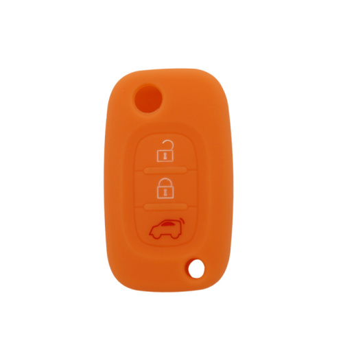 Silicon fold car key case for Benz