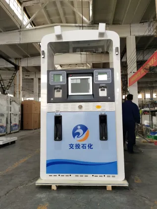 Four Hoses Multimedia Fuel Dispensing Equipment