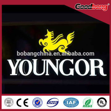 Large 3d Led Illuminated Street Display Signs Letter