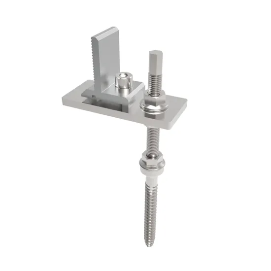 Solar Roof Hook M10*200mm Wood Screw Carabiner for Mounting Bracket