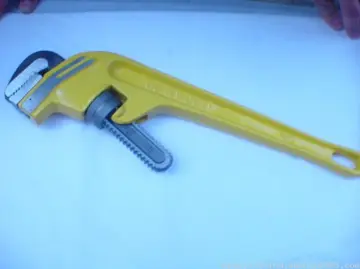 Offset type heavy duty pipe wrench, pipe pliers, hand tools