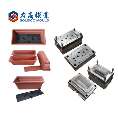 Factory customized plastic injection flower pot mould maker