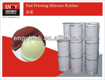 Liquid silicone rubber for making pads