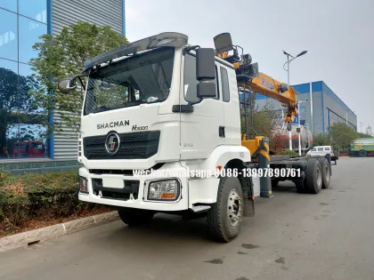 SHACMAN H3000 6X4 Truck Mounted XCMG 16tons Telescopic Crane