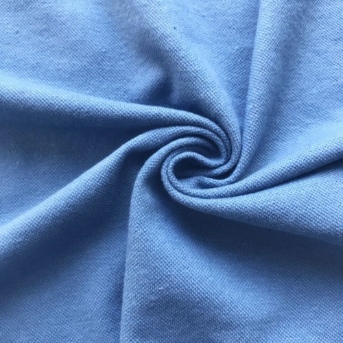 linen cotton pique cotton elastane fabric