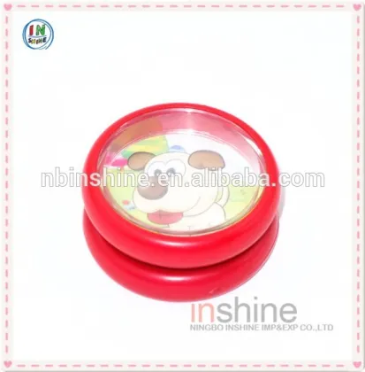 Plastic Yoyo With Sticker , Yoyo Balls