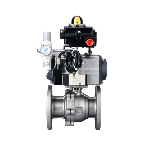 Three Piece 2inch Pneumatic Actuated Ball Valve