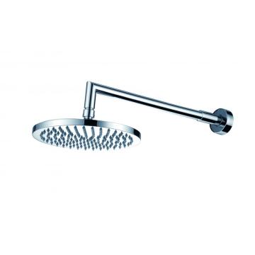 Rainfall Shower Head with Adjustable Extension Arm