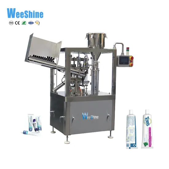 Automatic Toothpaste Tube Filling Sealing Machine