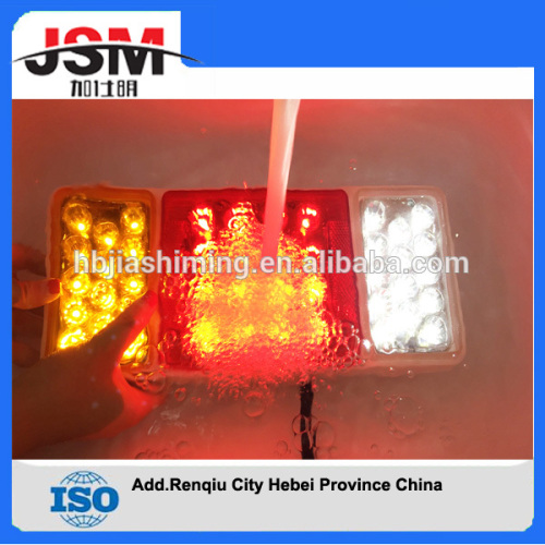 Waterproof LED truck tail lamp for three colour