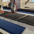 Máquina de corte a laser de fibra de plataforma única CNC