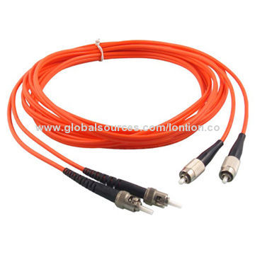 FC-ST fiber-optic patch cord