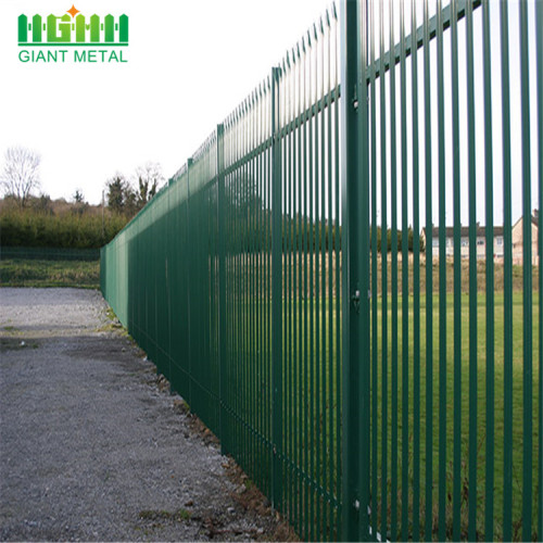 Fabrik liefern industrielle Metall Stahl Palisade Fencing Panel