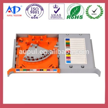 12 Cores Optical Fiber Splice Tray / Splice Cassettes And Mounting Jumpless Cross Connection Cabinet