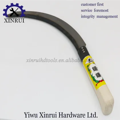 Wooden Handle Harvesting Sickle - Agricultural Tools