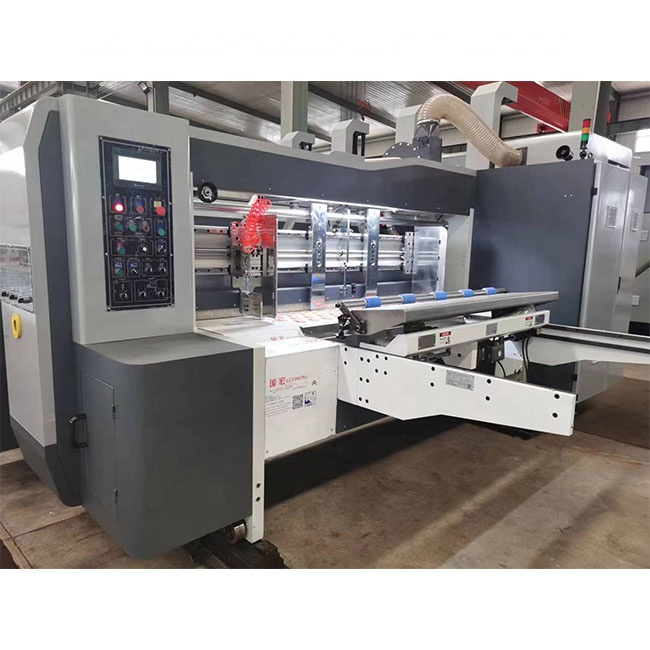 lead edge feeder printer slotter die cutter machine