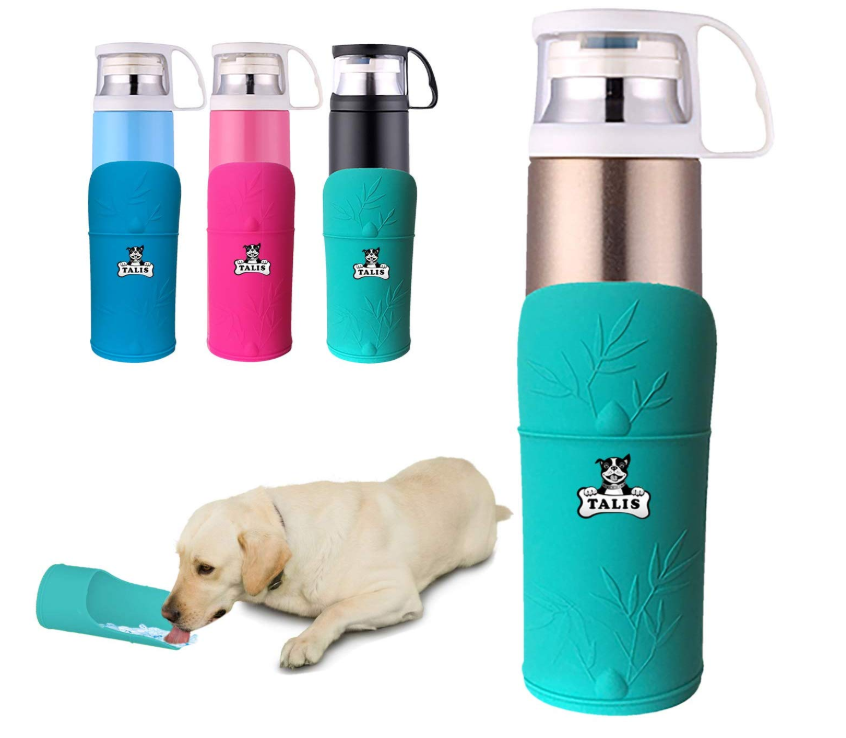 Insulated Convenient Dog Travel Water Bottle