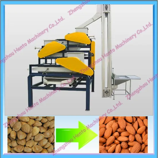 High Efficiency Almond Shelling Machine with Low Broken Rate