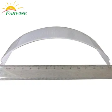 OEM PC Plastic Profile U-shaped Molding Channel Profile
