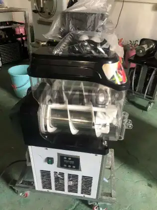 Snow Melting Slush Machine: Three Bowls Jolly Rancher" 

However, to make it more SEO-friendly and clear, you might consider:

"Three Bowls Slush Machine - Jolly Rancher Snow Cone Maker