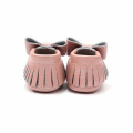 Individuality Leather Crib Shoes New Style Durable Individuality Leather Baby Moccasins Factory