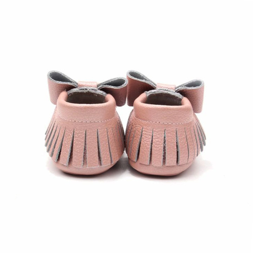 Individuality Leather Crib Shoes New Style Durable Individuality Leather Baby Moccasins Factory