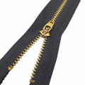 Custom Black Brass Metal Zipper Tape