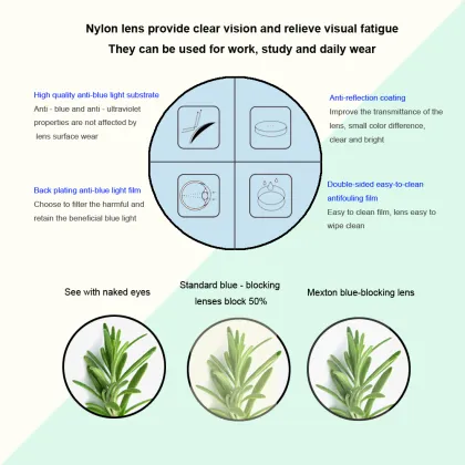 Vintage Square Anti-Blue Light Optical Glasses