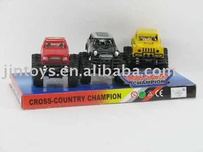 Plastic Toy,Pull Back Car(3in1)