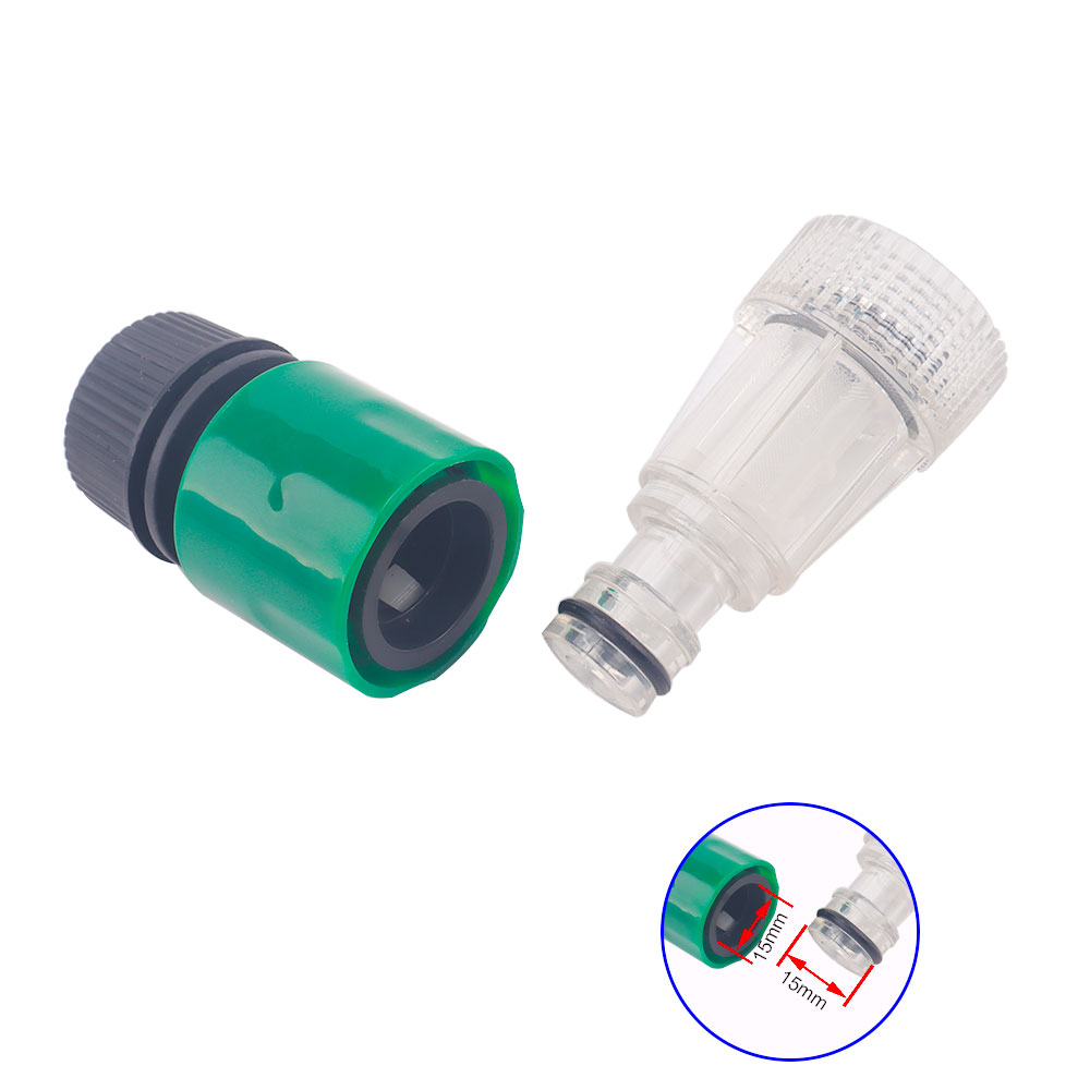 Υψηλής ποιότητας πλυντήριο αυτοκινήτου Adapter Connector Filter Quick Connection Σωλήνα σωλήνα