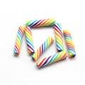 Stick Bunte simulierte Schokoriegel Candy Weihnachtsschraube Farbe Sweet Fashion Jewelry Making Center