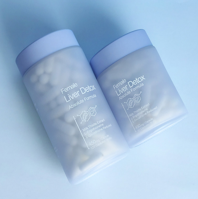 Light blue glass jar5