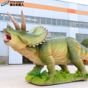 Animatronic Triceratops for Jurassic Park