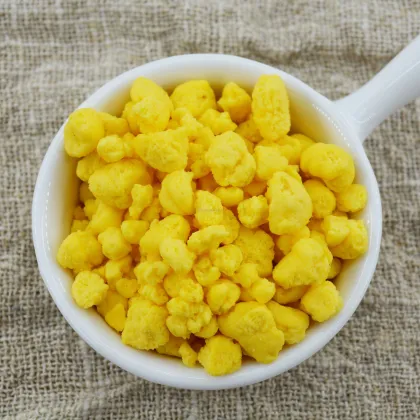 Air Dried Egg Yolk Cubes Yellow Pure Egg