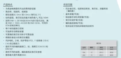 Wittur High-speed elevator gearless traction machine