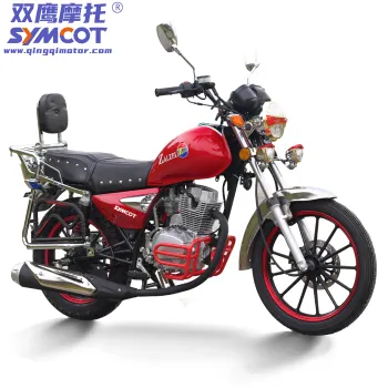 GN150 GN200 Big Fuel Tank 13-Spoke Aluminum Rim LED Headlight with MP3 Engine Protector Mud Guard