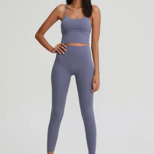 Ensemble de yoga pour femmes taille haute Workout Fitness