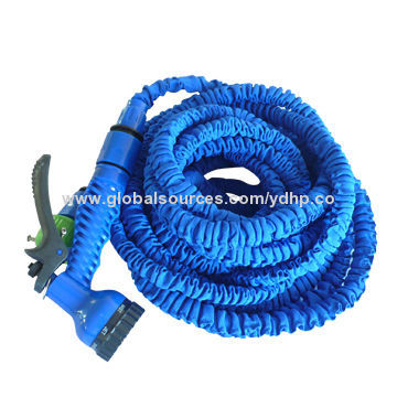 Expandable and Flexible Water Hose, Stretches to Three Times, Lightweight, Never Tangles or Kinks