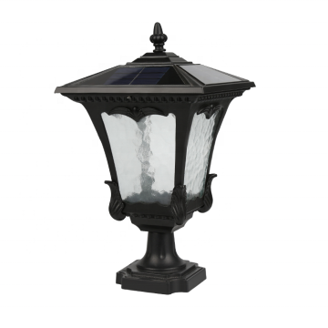 Solar-Powered Die-Casting Aluminum Waterproof LED Bollard Light