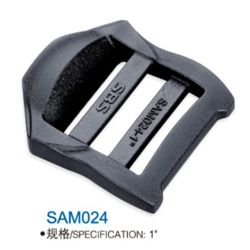 SBS black plastic ladder buckles for sports bags SAM024