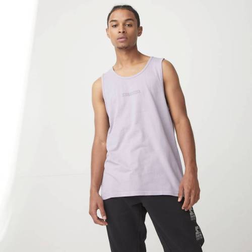 Mens Casual Sport Puff Printed Sleeveless Tank Tops