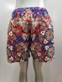 Vintage Print Men&#39;s Beach Shorts