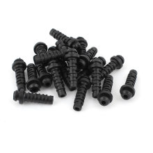 UXCELL 20Pcs/lot 13# 25x6x3mm Micro Rubber Strain Relief Cord Boot Protector Cable Sleeve Hose For Cellphone Charger