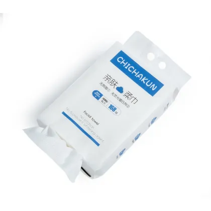 100% Viscose Fiber Disposable Facial Towel